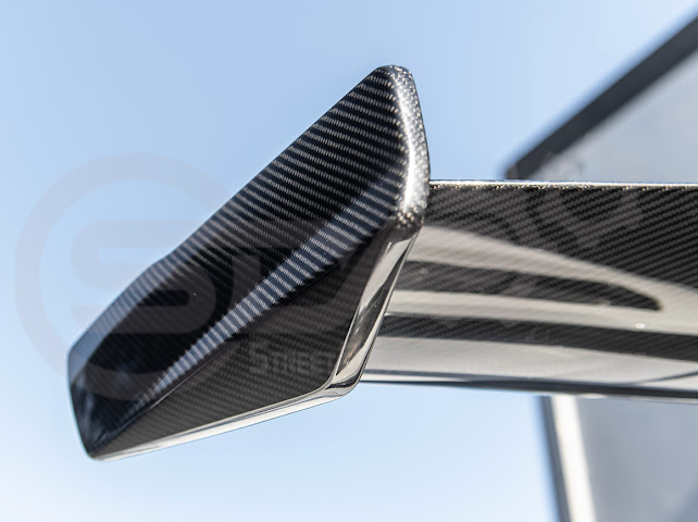 2014-2019 CHEVROLET CORVETTE C7 | ZR1 ZTK CONVERSION PACKAGE REAR SPOILER HIGH WING WITH WING RISER